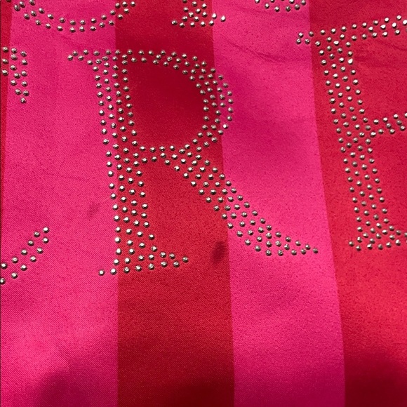 Victoria's Secret Fuchsia Striped Tote - Picture 2 of 8